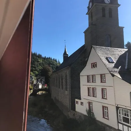 Ferienhaus An der Rur - 3 Apartments mitten in Monschau Exterior foto