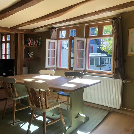 Ferienhaus An der Rur - 3 Apartments mitten in Monschau Exterior foto
